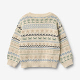Wheat Main Jacquard Pullover August Pullover 3336 sandshell