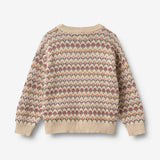 Wheat Main Jacquard Pullover Harlow Pullover 3191 offwhite