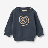 Wheat Main Jacquard Pullover Lesley Pullover 1060 ink