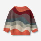 Wheat Main Jaquard Pullover Knud Knitted Tops 9042 multi