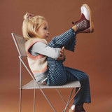 Wheat Main Jaquard Vest Maria Knitted Tops 9042 multi