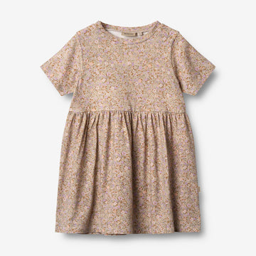 Wheat Main Jersey dress S/S Anna Dress 9409 lilac flower meadow