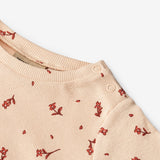 Wheat Main Jersey Dress Anna Dress 9439 rose water flowers