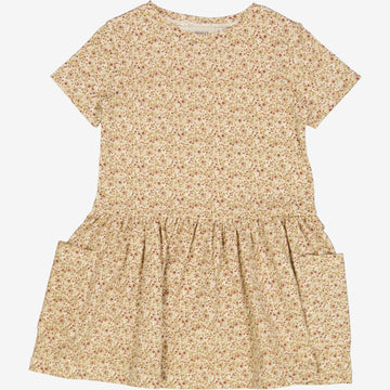 Wheat Main  Jersey Dress Birthe Dresses 3130 eggshell flowers