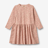 Wheat Main Jersey Dress L/S Bessie Dress 9566 rose dust flower meadow