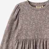 Wheat Main Jersey Dress L/S Eliane Dress 9768 purple plum paisley
