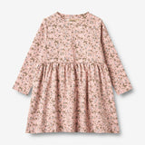 Wheat Main Jersey Dress L/S Sessa Dress 9536 rose powder flowers
