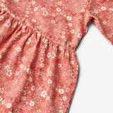 Wheat Main Jersey Dress L/S Sessa Dress 9422 coral flowers