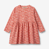 Wheat Main Jersey Dress L/S Sessa Dress 9422 coral flowers