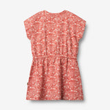 Wheat Main Jersey Dress Maribel Dress 9422 coral flowers