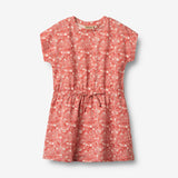 Wheat Main Jersey Dress Maribel Dress 9422 coral flowers