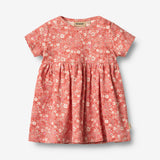 Wheat Main Jersey Dress SS/S Nova Dress 9422 coral flowers