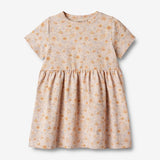 Wheat Main Jersey Dress S/S Anna Dresses 9013 coneflowers