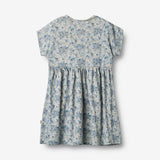 Wheat Main Jersey Dress S/S Emilie Dress 9418 blue summer flowers