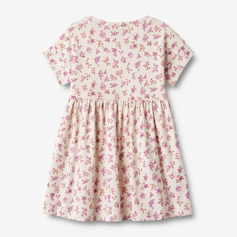 Wheat Main Jersey Dress S/S Emilie Dresses 1478 shell flowers