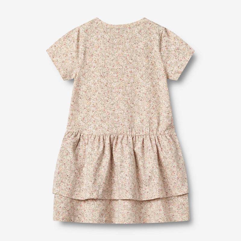 Wheat Main Jersey Dress S/S Johanna Dresses 1250 cream flower meadow