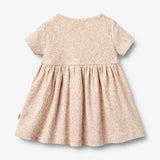 Wheat Main Jersey Dress S/S Nova Dress 9422 coral flowers