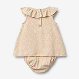 Wheat Main Jersey Dress Suit Ingeborg Dress 9422 coral flowers