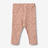 Wheat Main Jersey Legggings Jules Legging 9566 rose dust flower meadow