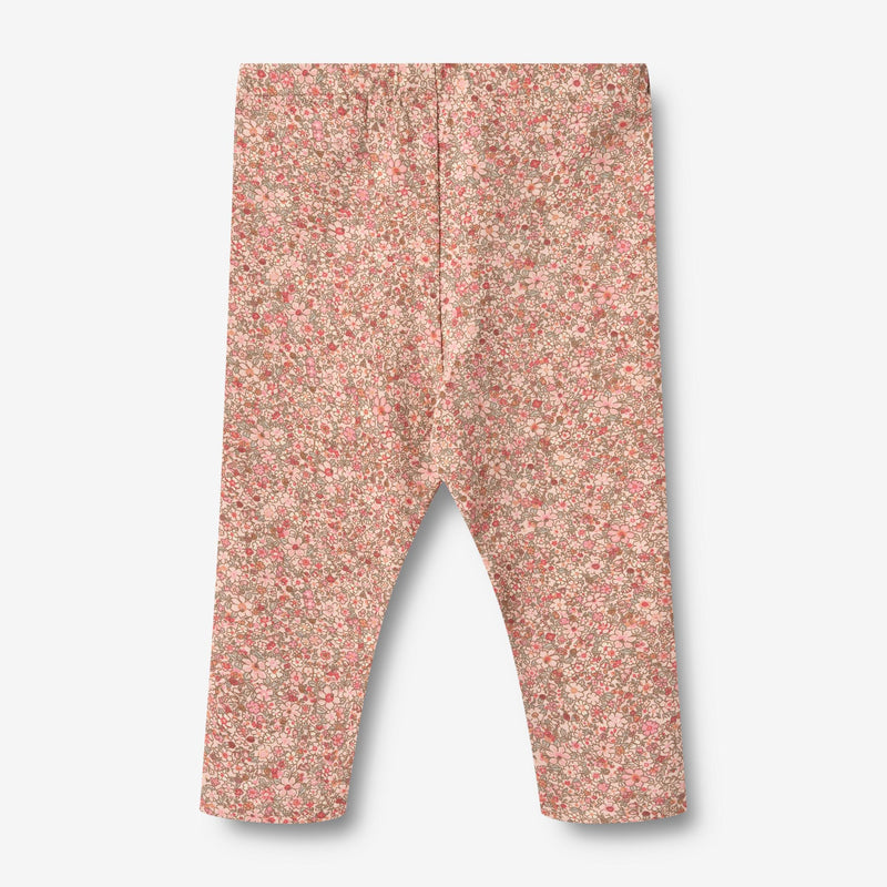 Wheat Main Jersey Legggings Jules Legging 9566 rose dust flower meadow