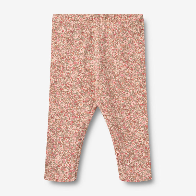 Wheat Main Jersey Legggings Jules Legging 9566 rose dust flower meadow