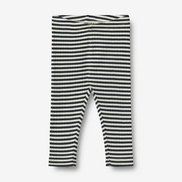 Wheat Main Jersey Leggings Jules Legging 9432 navy rib stripe