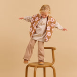 Wheat Main Jersey Pants Ela Trousers 3017 warm hazel stripe