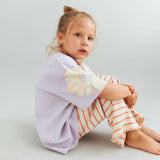 Wheat Main Jersey Pants Ela Trousers 9648 orange stripe