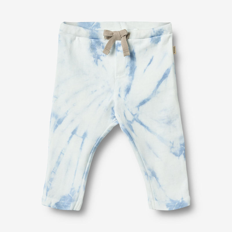 Wheat Main Jersey Pants Manfred Trousers 9417 blue tie dye