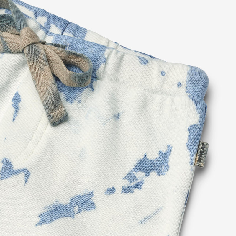 Wheat Main Jersey Pants Manfred Trousers 9417 blue tie dye