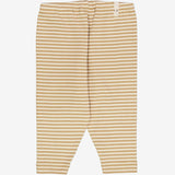 Wheat Jersey Pants Silas | Baby Leggings 3307 cappuccino stripe