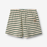 Wheat Main Jersey Shorts Kalle Shorts 4142 green stripe
