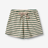 Wheat Main Jersey Shorts Kalle Shorts 4142 green stripe