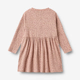 Wheat Main Jersey dress L/S Sessa Dress 9898 dime rose small flowers