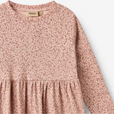 Wheat Main Jersey dress L/S Sessa Dress 9898 dime rose small flowers