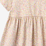 Wheat Main Jersey dress S/S Anna Dress 9637 blush flower meadow