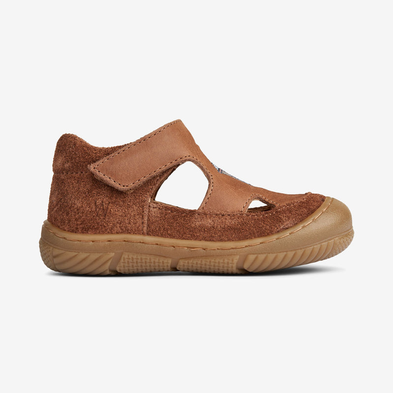 Wheat Footwear W-Jodi Open Shoe | Baby Prewalkers 9002 cognac
