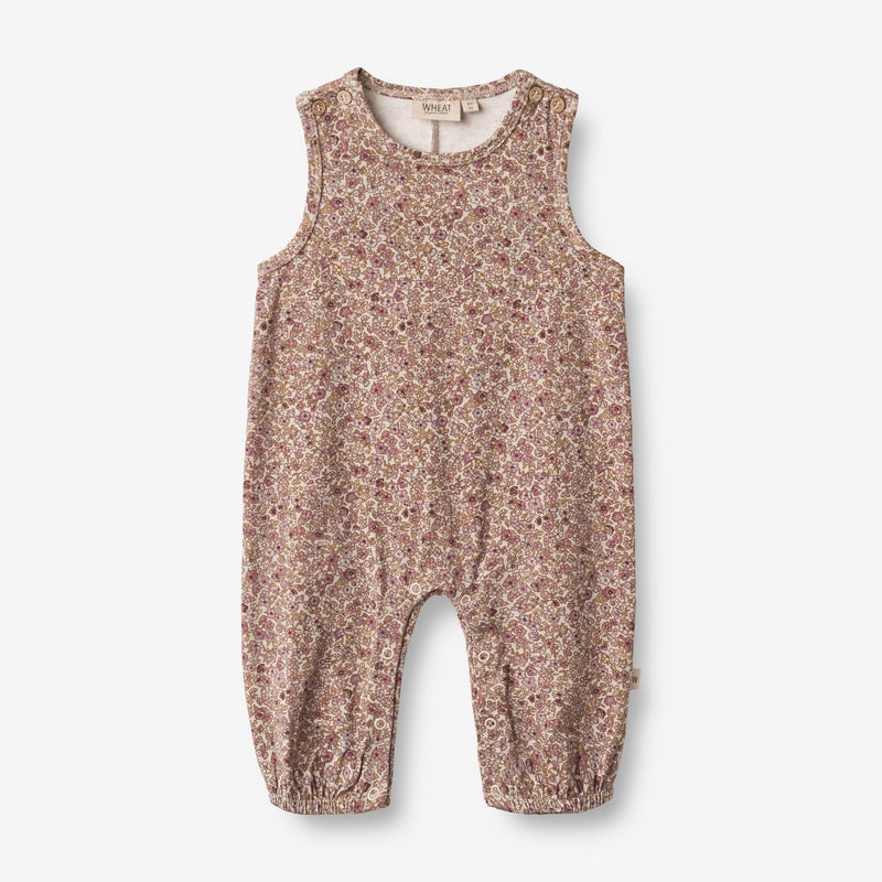 Wheat Main Jumpsuit Joey | Baby Jumpsuits 0098 grey rose flowers