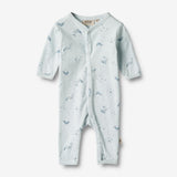 Wheat Main Jumpsuit L/S Dusty Jumpsuits 4032 light blue whales