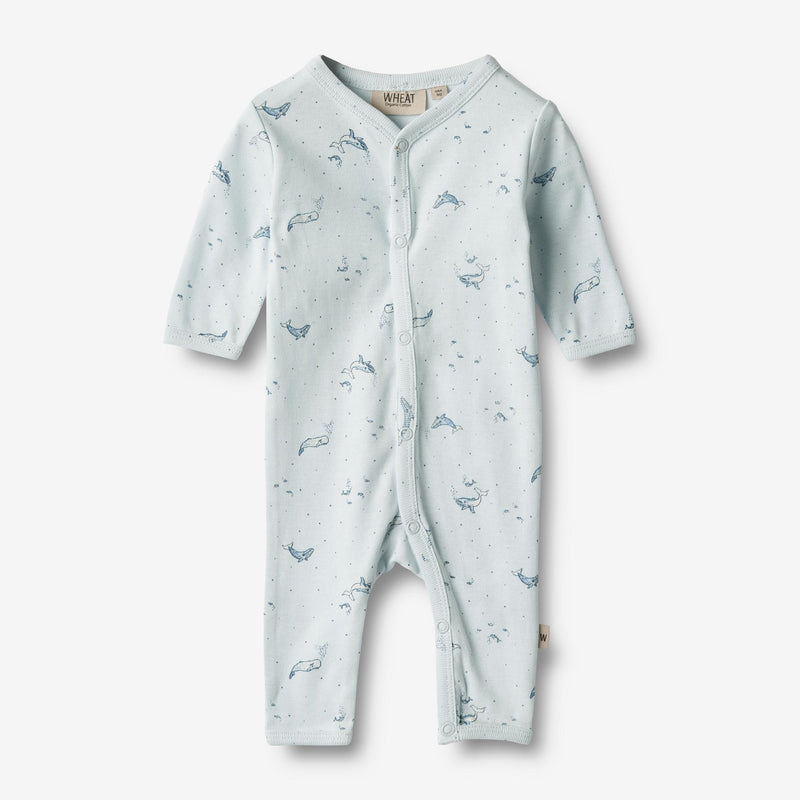 Wheat Main Jumpsuit L/S Dusty Jumpsuits 4032 light blue whales