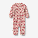 Wheat Main Jumpsuit L/S Felizia Jumpsuit 9898 dime rose small flowers