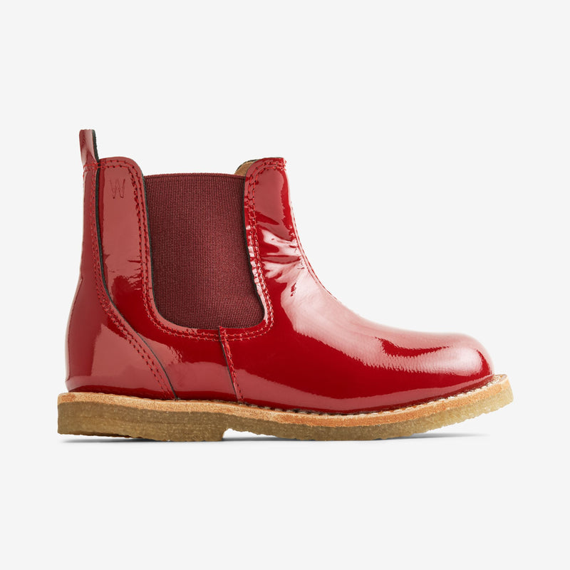 Wheat Footwear Keelan Chelsea Patent Casual footwear 2072 red