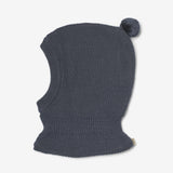 Wheat Outerwear Knit Balaclava Pomi Accessory 1292 greyblue