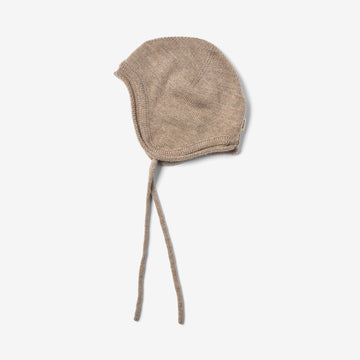 Wheat Outerwear Knit Bonnet Leify Accessory 9556 grey camel melange