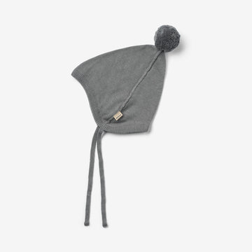 Wheat Outerwear Knit Bonnet Liro Outerwear acc. 1201 stormy blue
