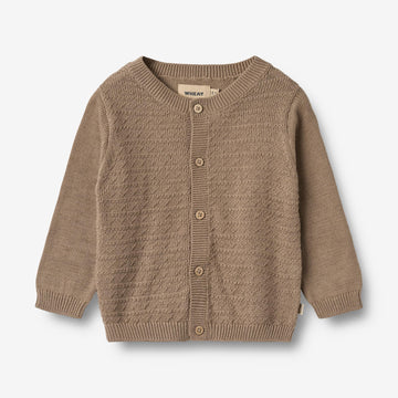 Wheat Main Knit Cardigan Bjørn Cardigan 3239 beige stone