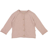 Wheat Knit Cardigan Hera Knitted Tops 2487 rose powder