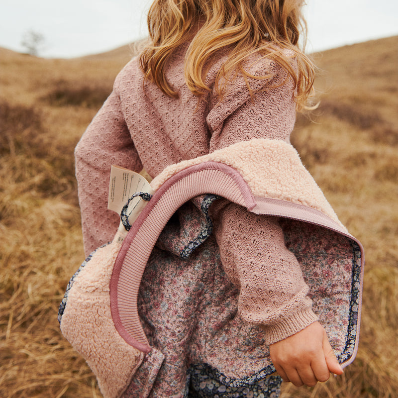 Wheat Main Knit Cardigan Magnella Cardigan 2487 rose powder