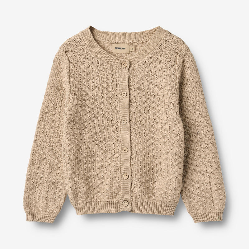 Wheat Main Knit Cardigan Magnella Cardigan 3354 warm sand
