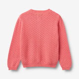 Wheat Main Knit Cardigan Magnella Cardigan 9454 coral